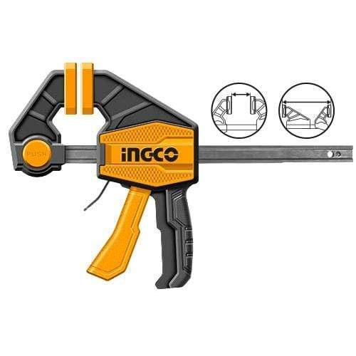 Ingco 12" Quick Bar Clamp - HQBC01602 | Supply Master | Accra, Ghana Tools Building Steel Engineering Hardware tool