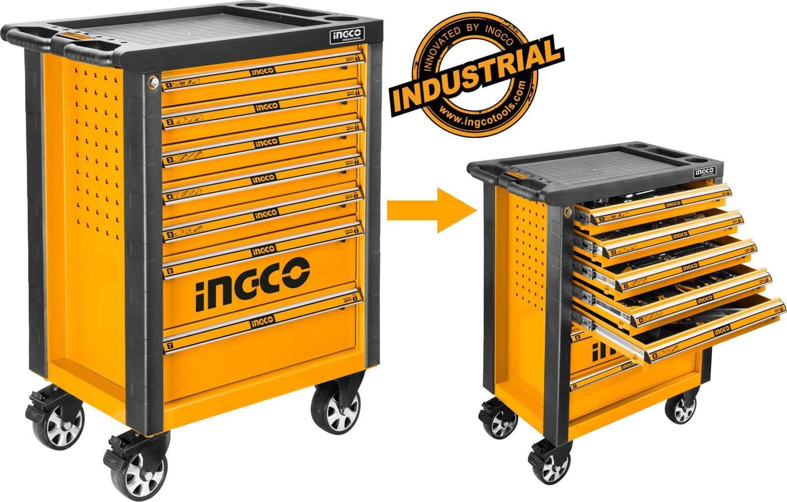Ingco 162 Pieces Tool Chest Set - HTCS271621 | Supply Master | Accra, Ghana Tools Building Steel Engineering Hardware tool