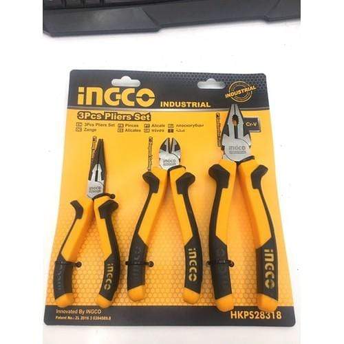 Ingco 3 Pieces Pliers Set - HKPS28318