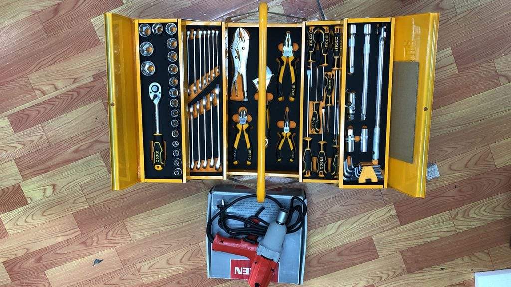 Ingco 59 Pieces Tool Chest Set - HTCS15591 | Supply Master | Accra, Ghana Tools Building Steel Engineering Hardware tool