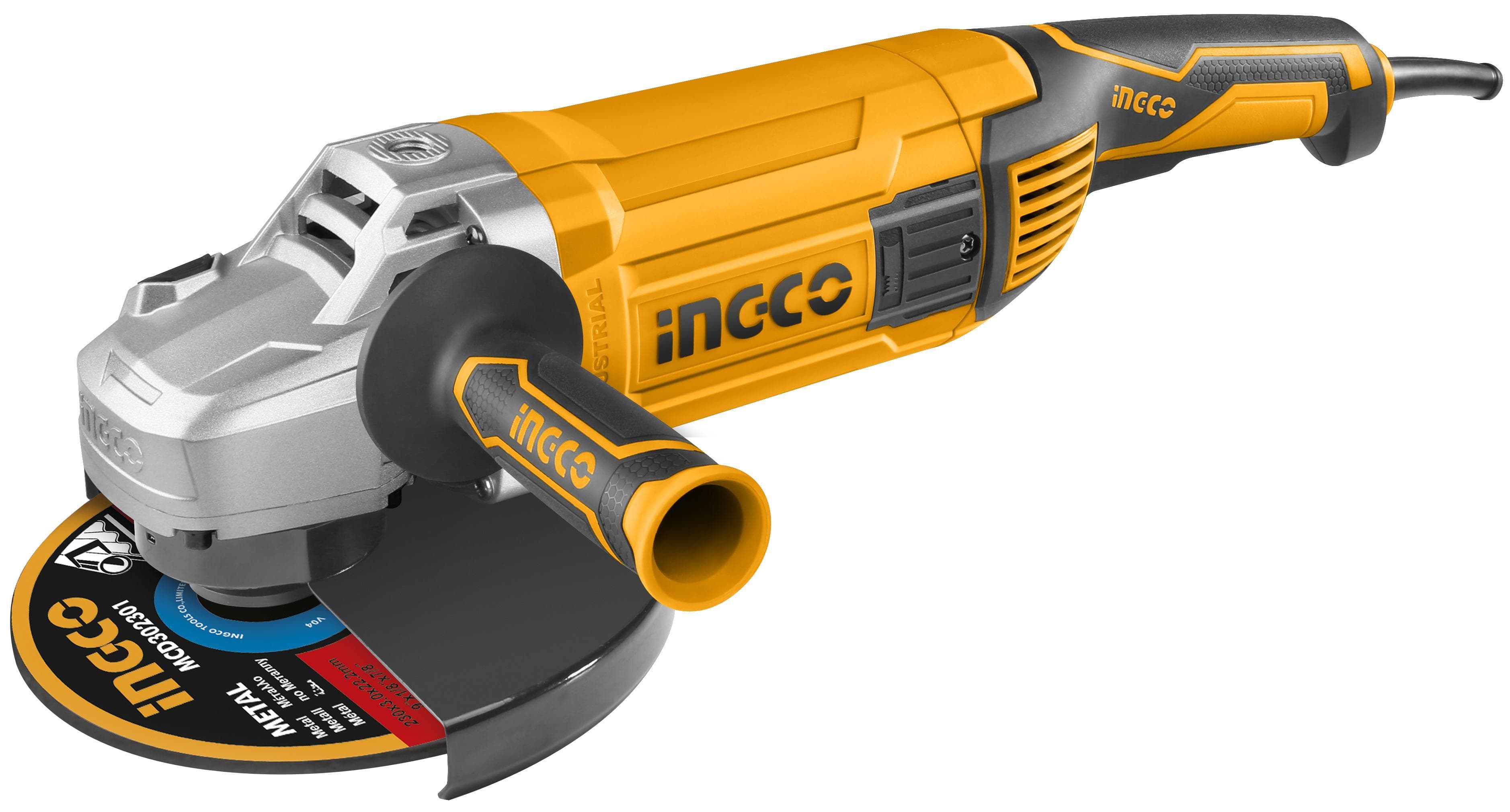 Ingco 9" Angle Grinder 2400W - AG24008 | Supply Master | Accra, Ghana Tools Building Steel Engineering Hardware tool