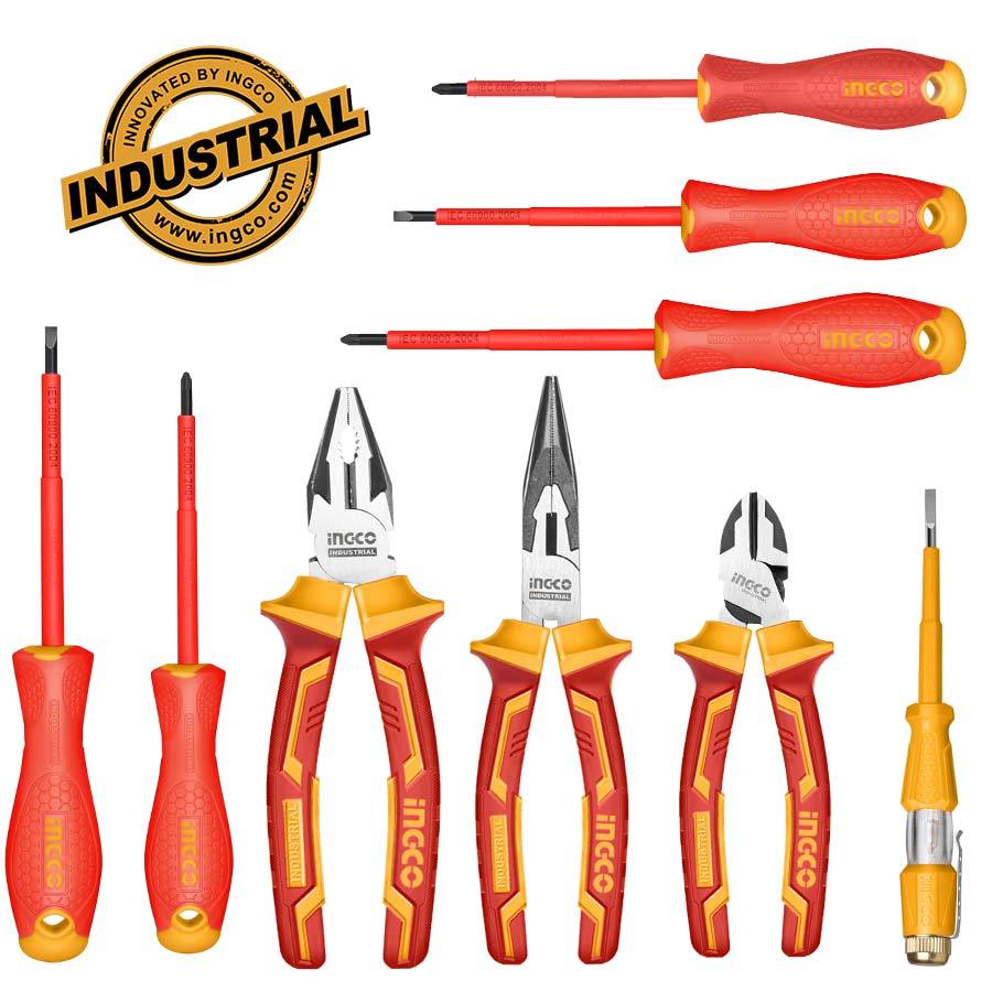 Ingco 9 Pieces Insulated Hand Tools Set - HKTV01H091 | Supply Master | Accra, Ghana Tools Building Steel Engineering Hardware tool