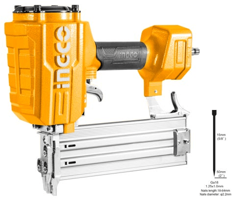 Ingco Air Concrete Nailer - ACN18641 | Supply Master | Accra, Ghana Tools Building Steel Engineering Hardware tool