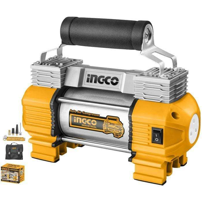 Ingco Auto Air Compressor 18A 120Psi - AAC2508 | Supply Master | Accra, Ghana Tools Building Steel Engineering Hardware tool