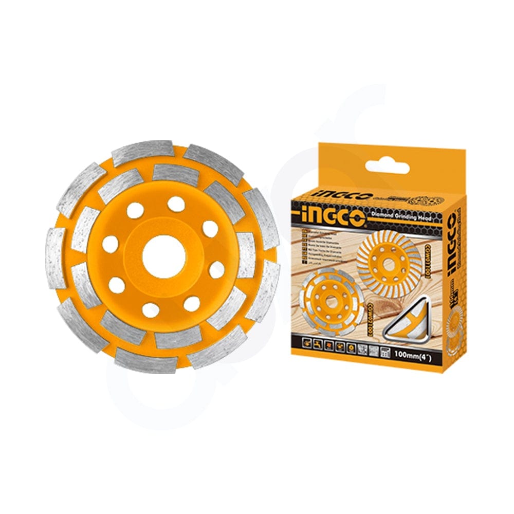 Ingco Double Row Segmented Diamond Cup Wheels 125mm - CGW021251 | Supply Master | Accra, Ghana Tools Buy Tools hardware Building materials
