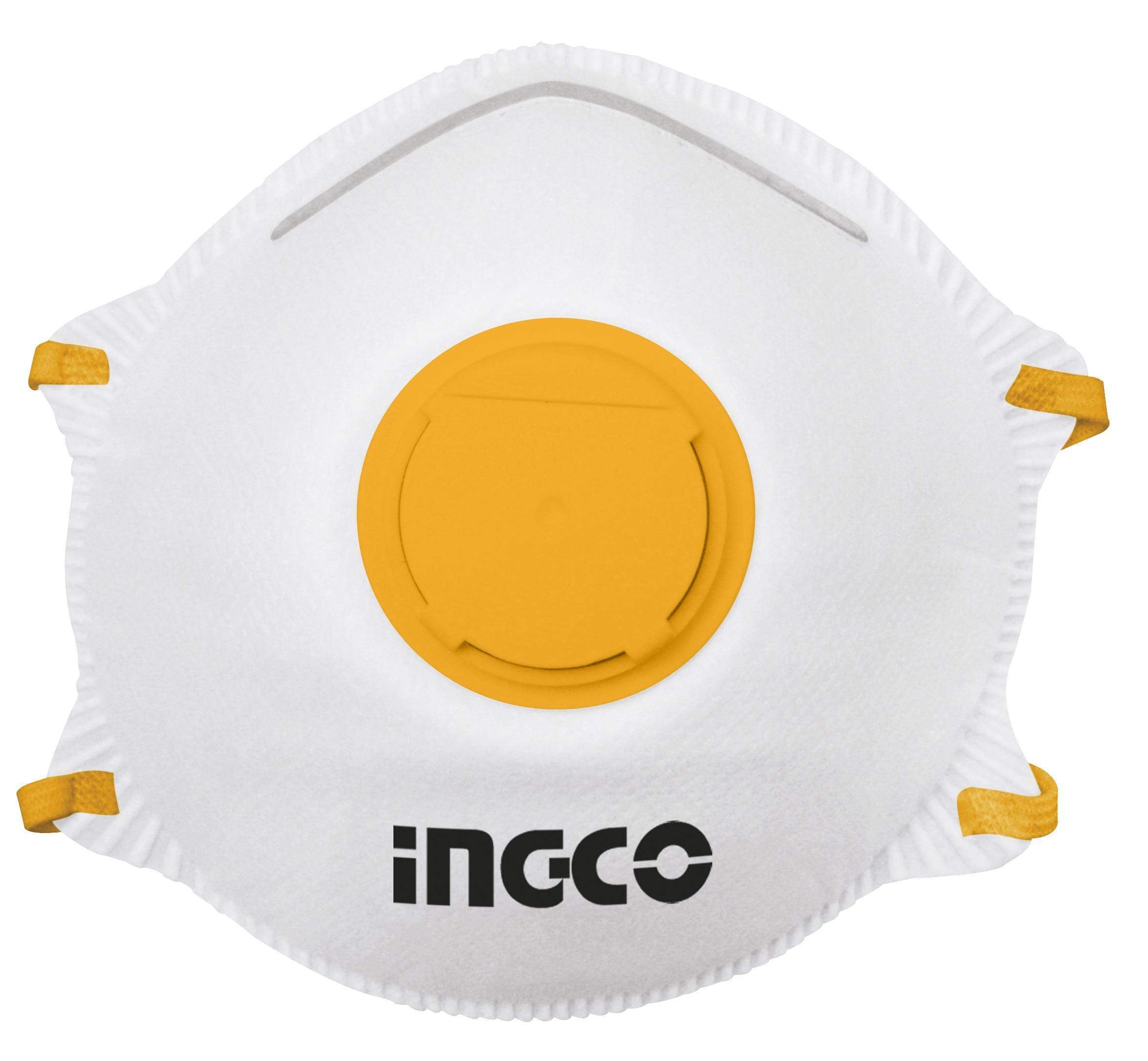 Ingco Dust Mask with Breath Valve - HDM02 | Supply Master | Accra, Ghana Tools Building Steel Engineering Hardware tool