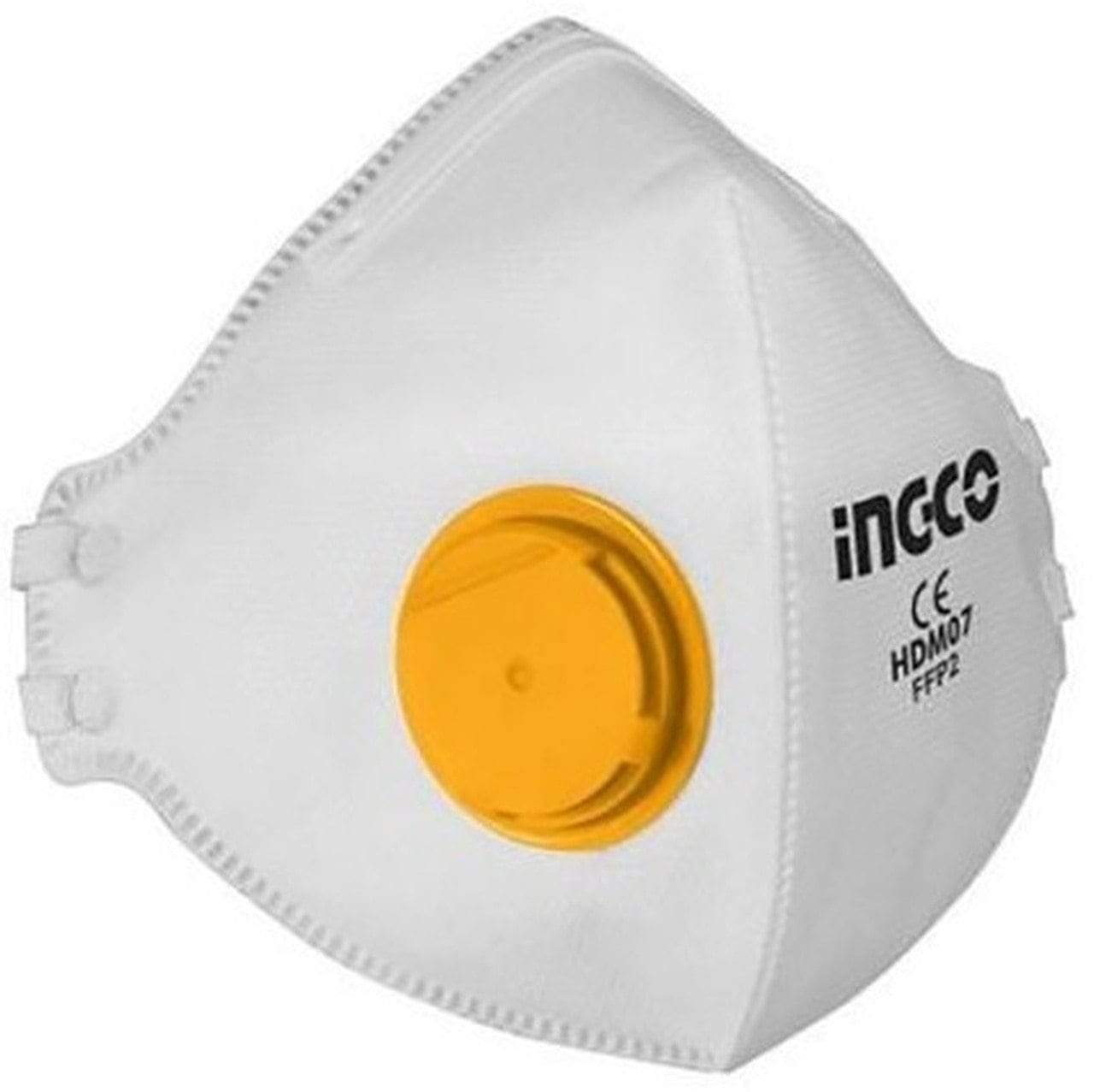 Ingco Dust Mask with Breath Valve - HDM07 | Supply Master | Accra, Ghana Tools Building Steel Engineering Hardware tool