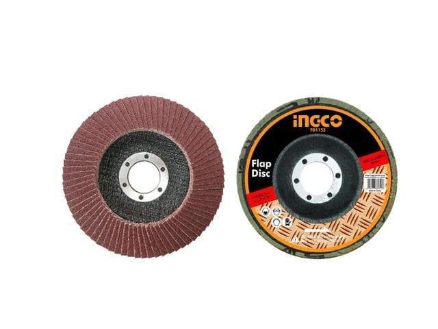 Ingco Flap disc 115mm x 22mm | Supply Master | Accra, Ghana Tools Building Steel Engineering Hardware tool