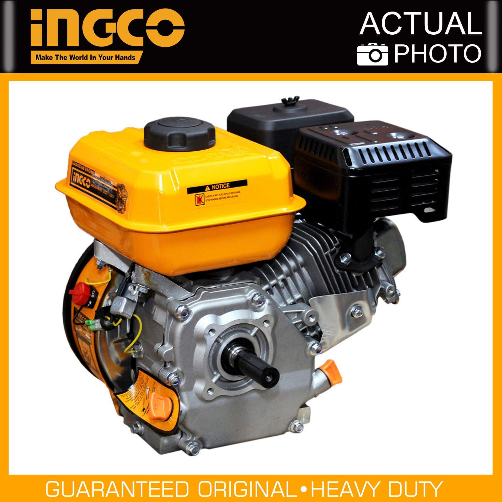 Ingco Gasoline Engine 6.5HP - GEN1682 | Supply Master | Accra, Ghana Tools Building Steel Engineering Hardware tool