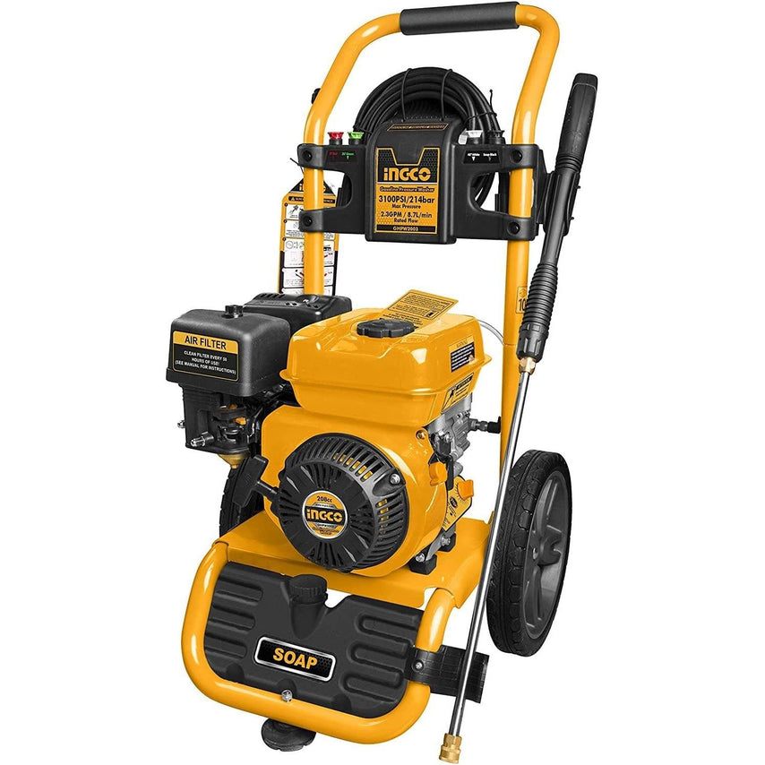 Ingco Gasoline Pressure Washer 6.0HP (214 BAR) - GHPW2003 | Supply Master | Accra, Ghana Tools Building Steel Engineering Hardware tool