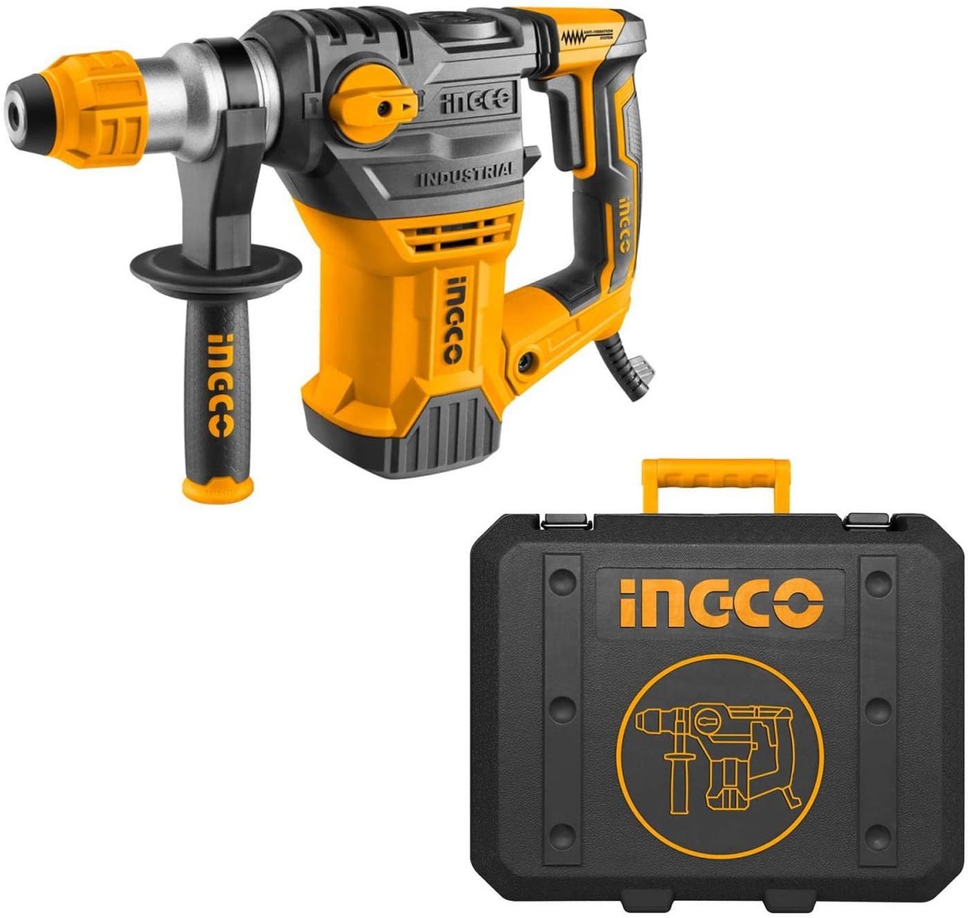 Ingco Heavy Duty Rotary Hammer Drill with SDS plus 1500W - RH150028 | Supply Master | Accra, Ghana Tools Building Steel Engineering Hardware tool
