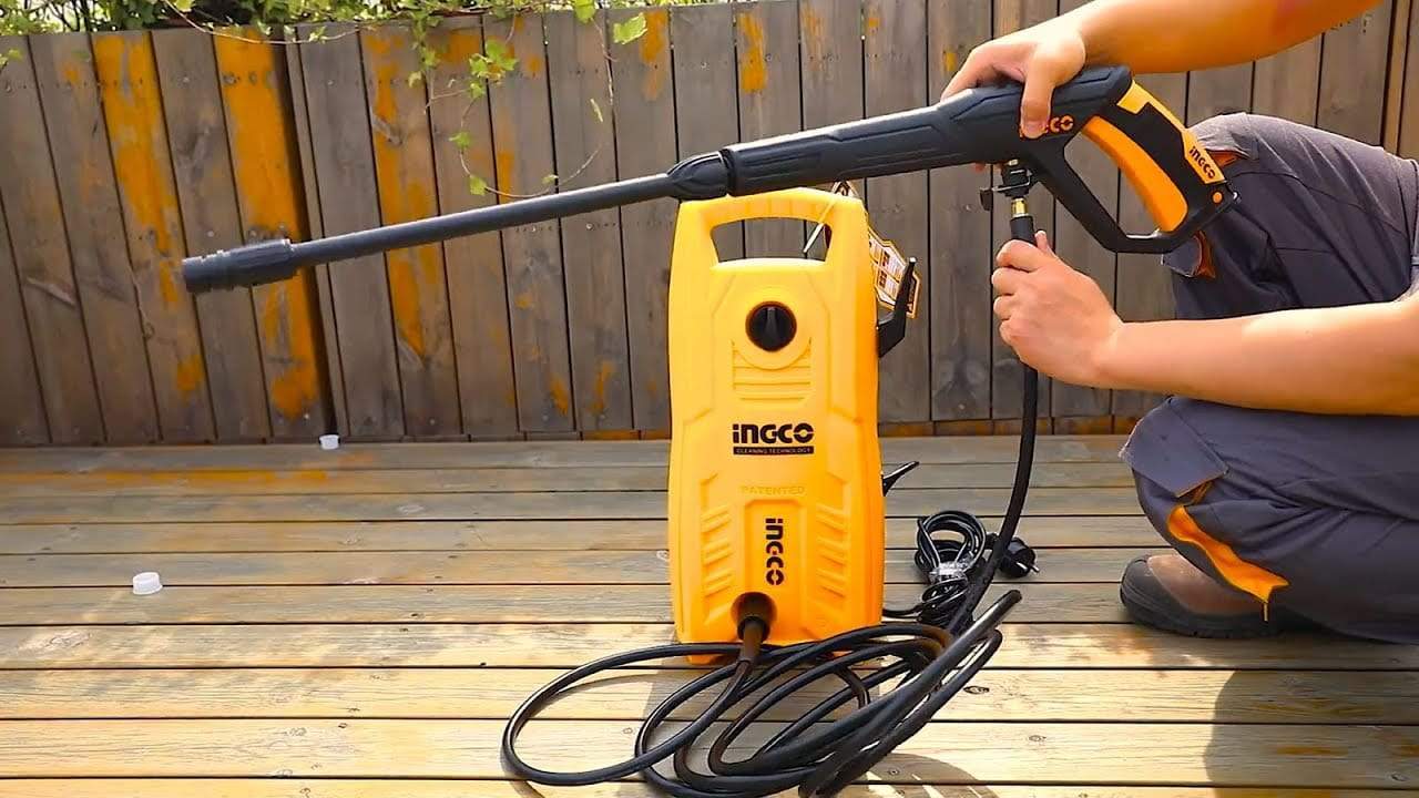 Ingco High Pressure Washer 1400W 130Bar - HPWR14008 | Supply Master | Accra, Ghana Tools Building Steel Engineering Hardware tool
