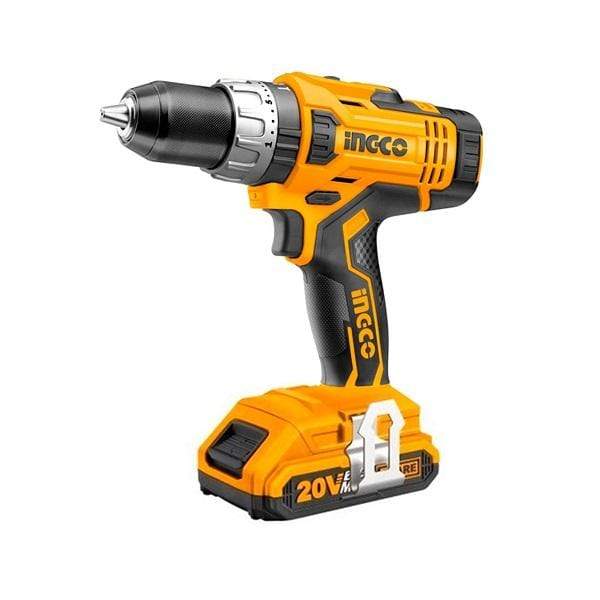 Ingco Lithium-Ion Cordless Drill 20V - CDLI20021 | Supply Master | Accra, Ghana Tools Building Steel Engineering Hardware tool