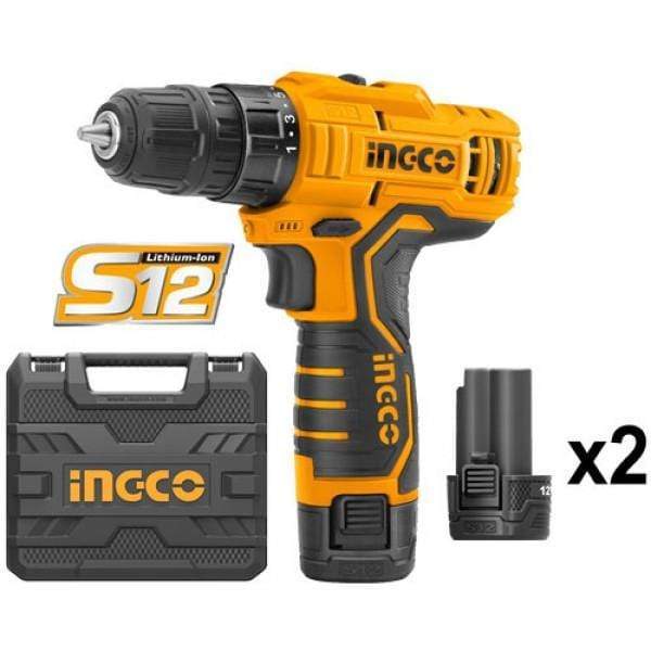 Ingco Lithium-Ion Cordless Drill 12V - CDLI12325 | Supply Master | Accra, Ghana Tools Building Steel Engineering Hardware tool