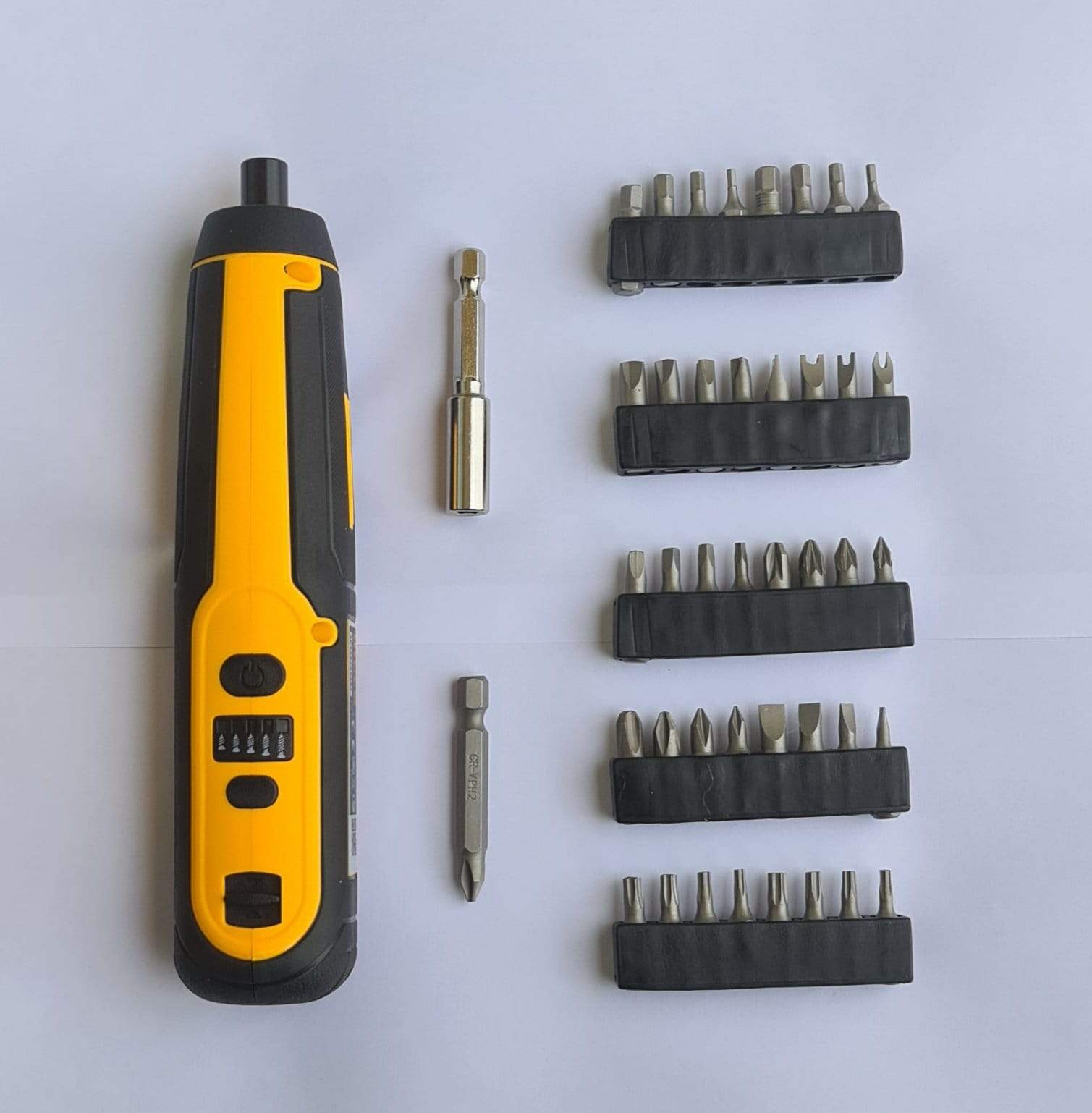 Ingco Rechargeable Lithium-ion Screwdriver 4V with 42 Pieces Accessories - CSDLI0403 | Supply Master | Accra, Ghana Tools Building Steel Engineering Hardware tool