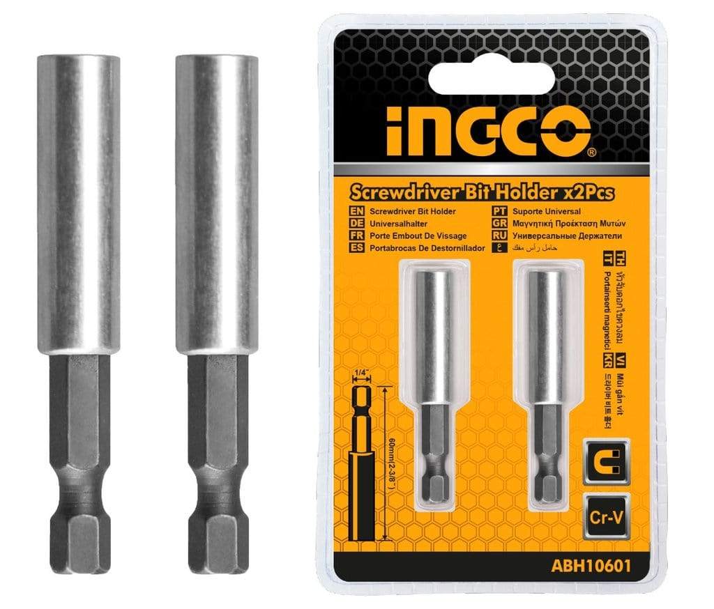 Ingco Screwdriver Bit Holder 60mm - ABH10601 | Supply Master | Accra, Ghana Tools Building Steel Engineering Hardware tool