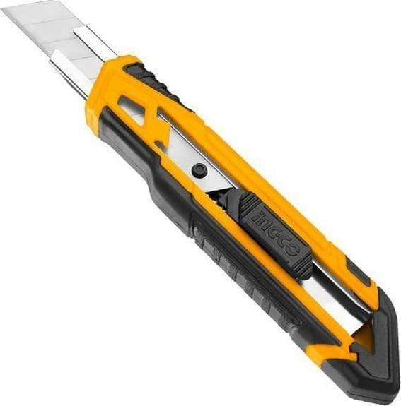 Ingco Snap-off Blade Knife - HKNS16518 | Supply Master | Accra, Ghana Tools Building Steel Engineering Hardware tool