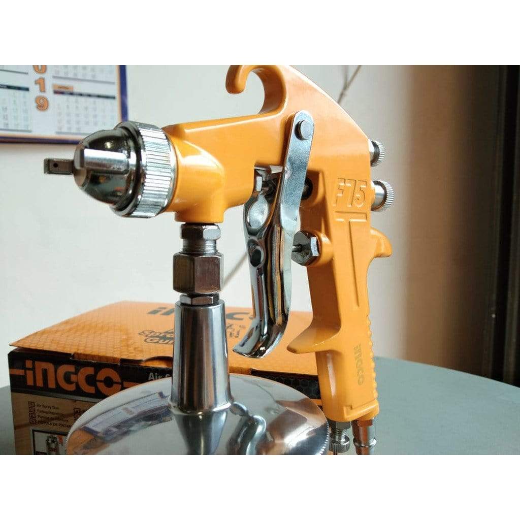 Ingco Spray Gun 1000cc Pneumatic Stainless Steel Nozzle - ASG3105 | Supply Master | Accra, Ghana Tools Building Steel Engineering Hardware tool