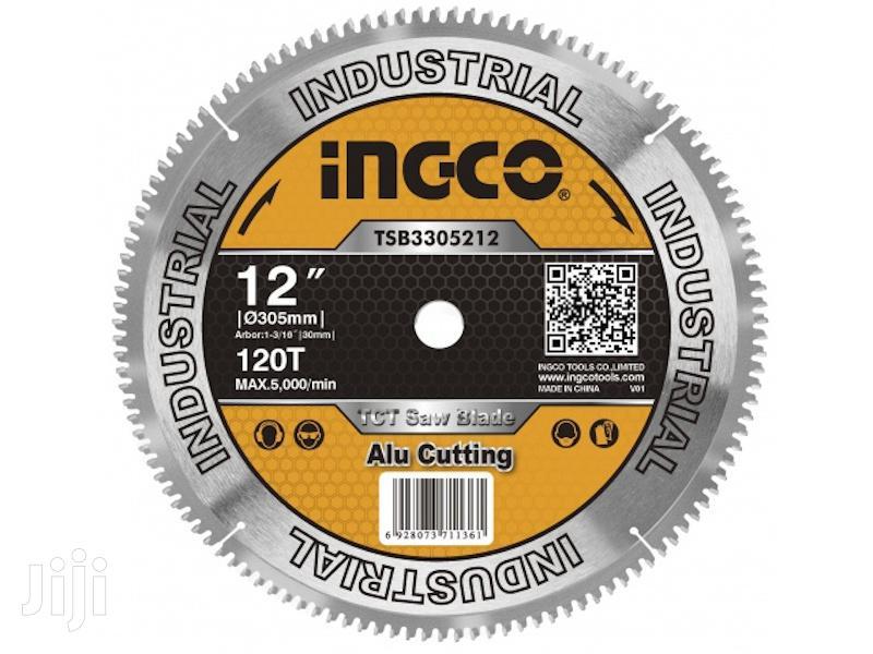 Ingco TCT Saw Blade for Aluminum | Supply Master | Accra, Ghana Tools 305mm(12") 120T Building Steel Engineering Hardware tool