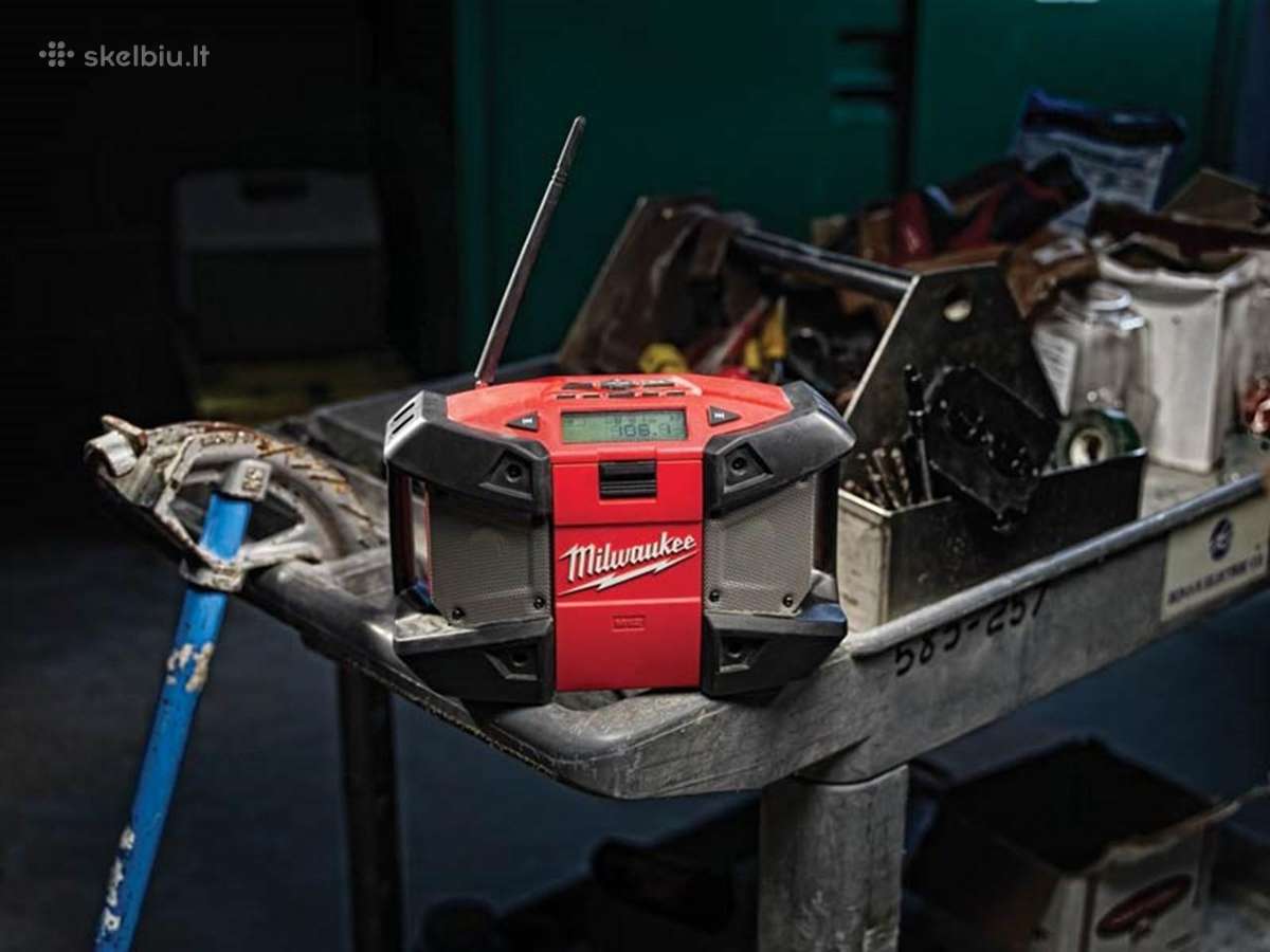 Milwaukee M12™ Sub Compact Radio with MP3 Player Connection 12V - C12 JSR-0 | Supply Master | Accra, Ghan Tools Building Steel Engineering Hardware tool