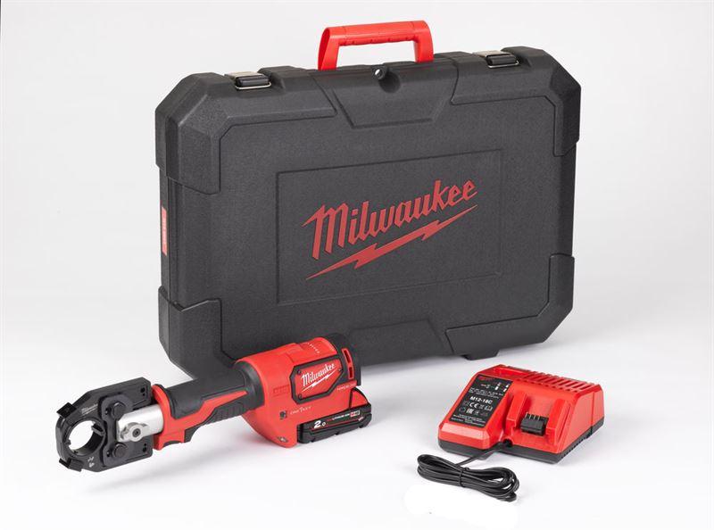 Milwaukee M18™ FORCE LOGIC™ Hydraulic 53 kN Cable Crimper 18V - M18 HCCT-201C | Supply Master | Accra, Ghana Tools Building Steel Engineering Hardware tool