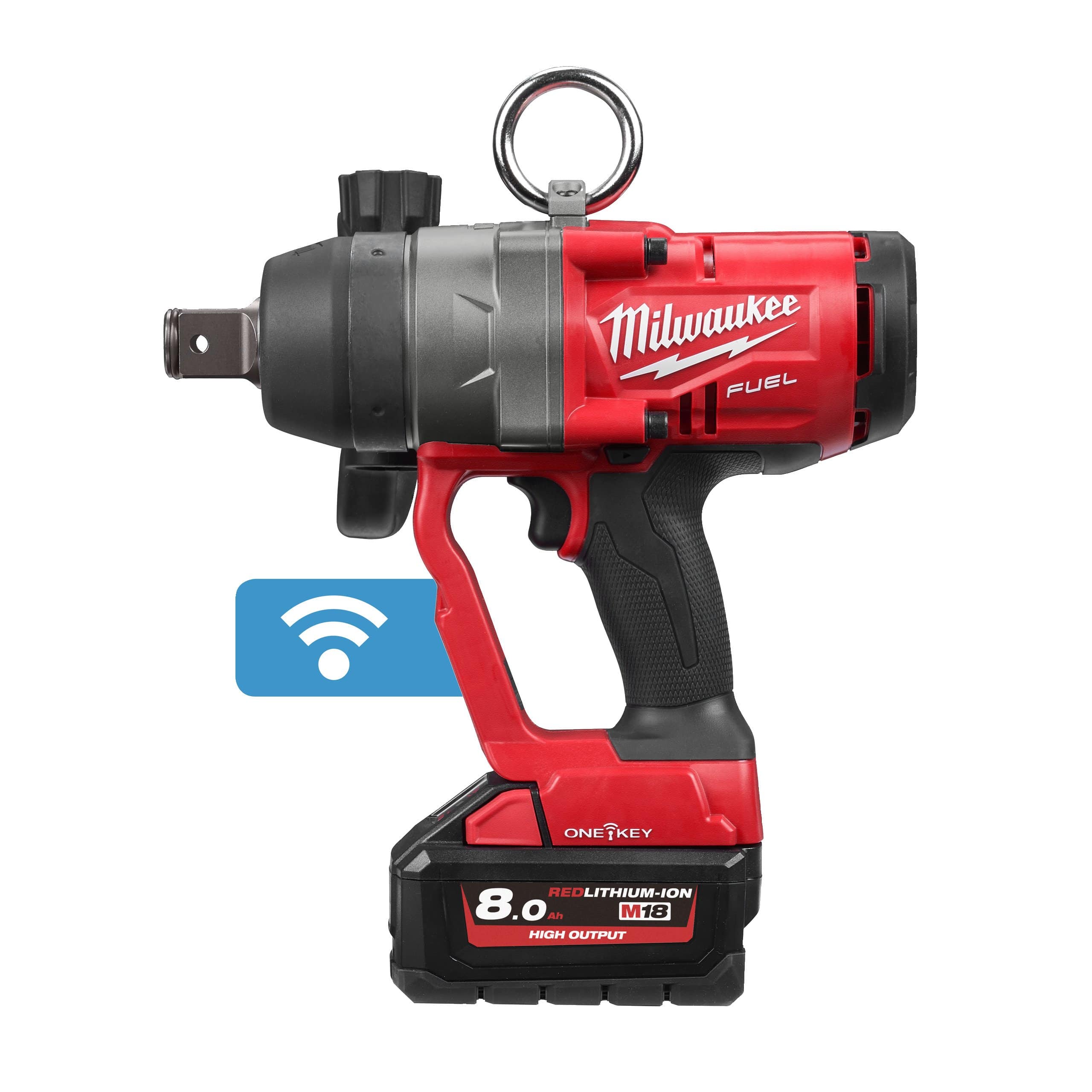 Milwaukee M18 FUEL™ Cordless 1″ High Torque Impact Driver 18V - M18 ONEFHIWF1-802X | Supply Master | Accra, Ghana Tools Building Steel Engineering Hardware tool