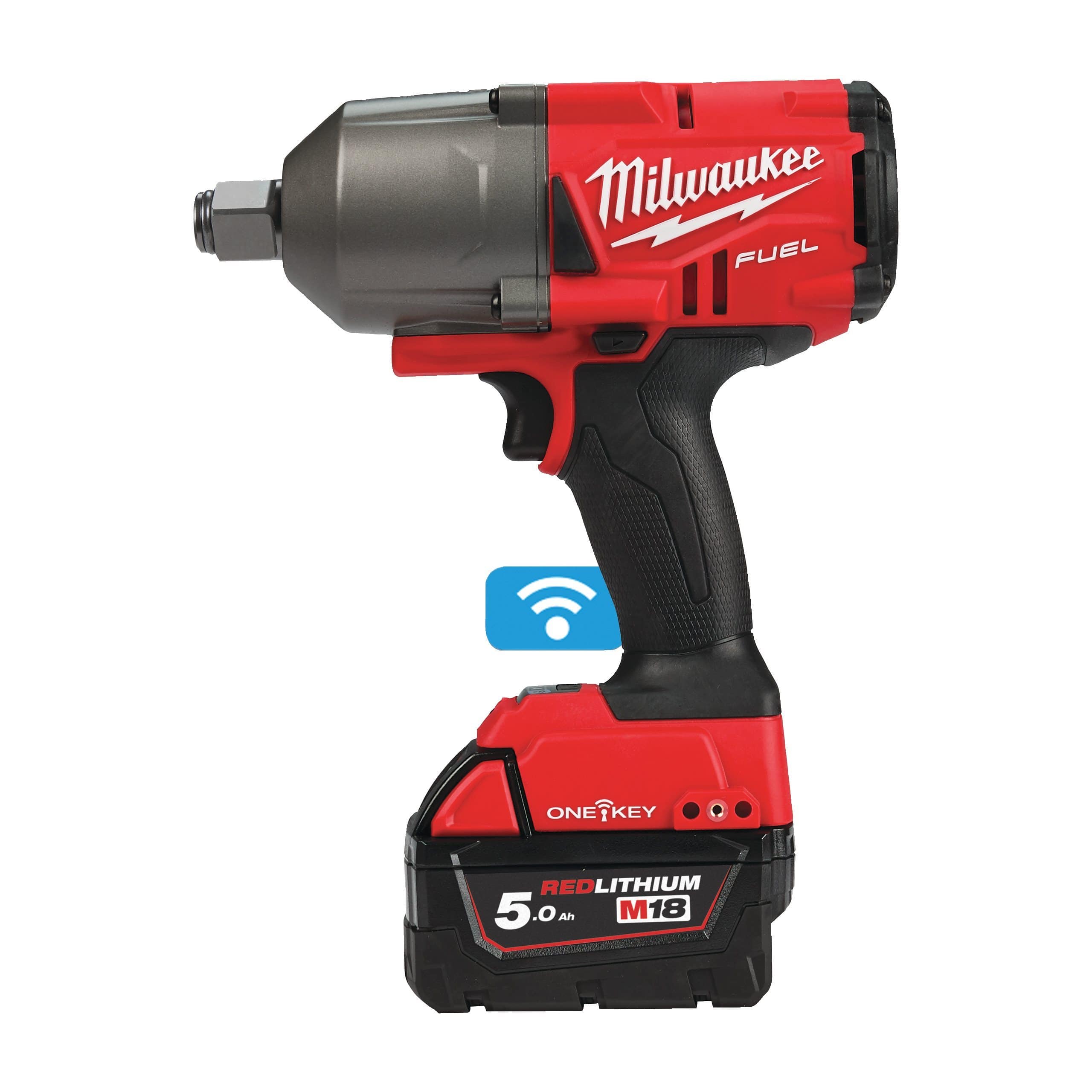 Milwaukee M18 FUEL™ Cordless ¾″ High Torque Impact Driver 18V - M18 ONEFHIWF34-502X | Supply Master | Accra, Ghana Tools Building Steel Engineering Hardware tool