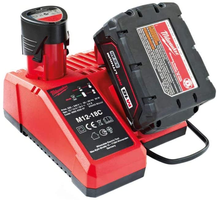 Milwaukee Multi Voltage Charger 12V to 18V - M12-18 C | Supply Master | Accra, Ghana Tools Building Steel Engineering Hardware tool