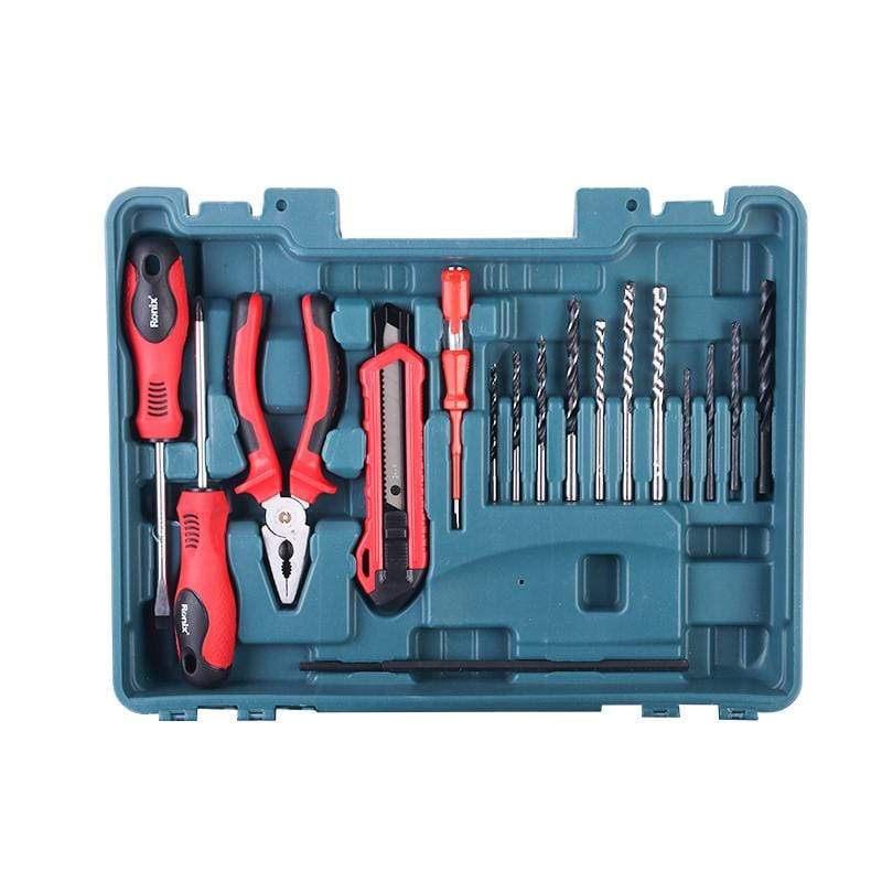 Total 111 Pieces Tool Set with 550W Hammer Impact Drill - THKTHP1112 | Supply Master | Accra, Ghana Tools Building Steel Engineering Hardware tool