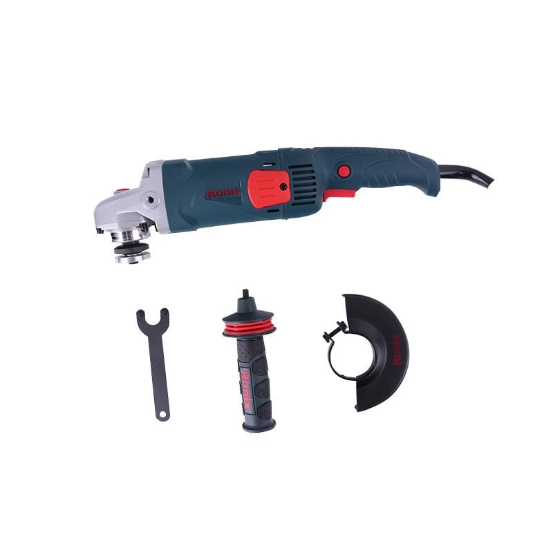 Ronix 5"/125mm Mini Angle Grinder 1500W, 8500RPM - 3165 | Supply Master | Accra, Ghana Tools Building Steel Engineering Hardware tool