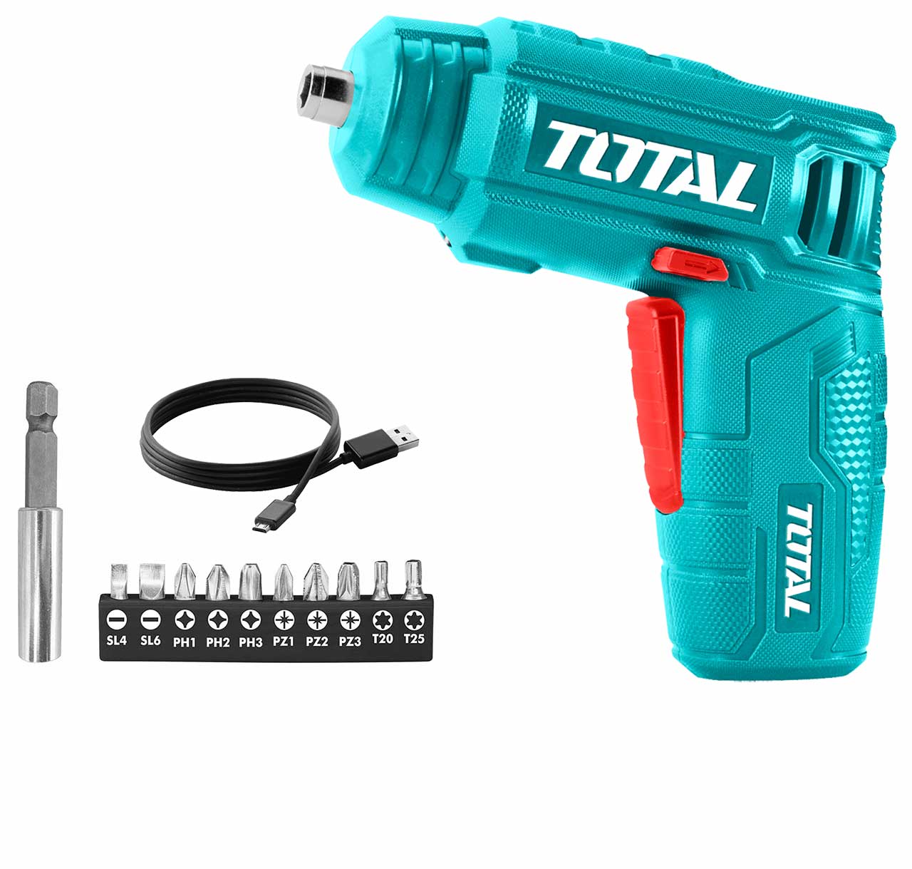 Total 4V Cordless Screwdriver - TSDL10401 | Supply Master | Accra, Ghana Tools Buy Tools hardware Building materials