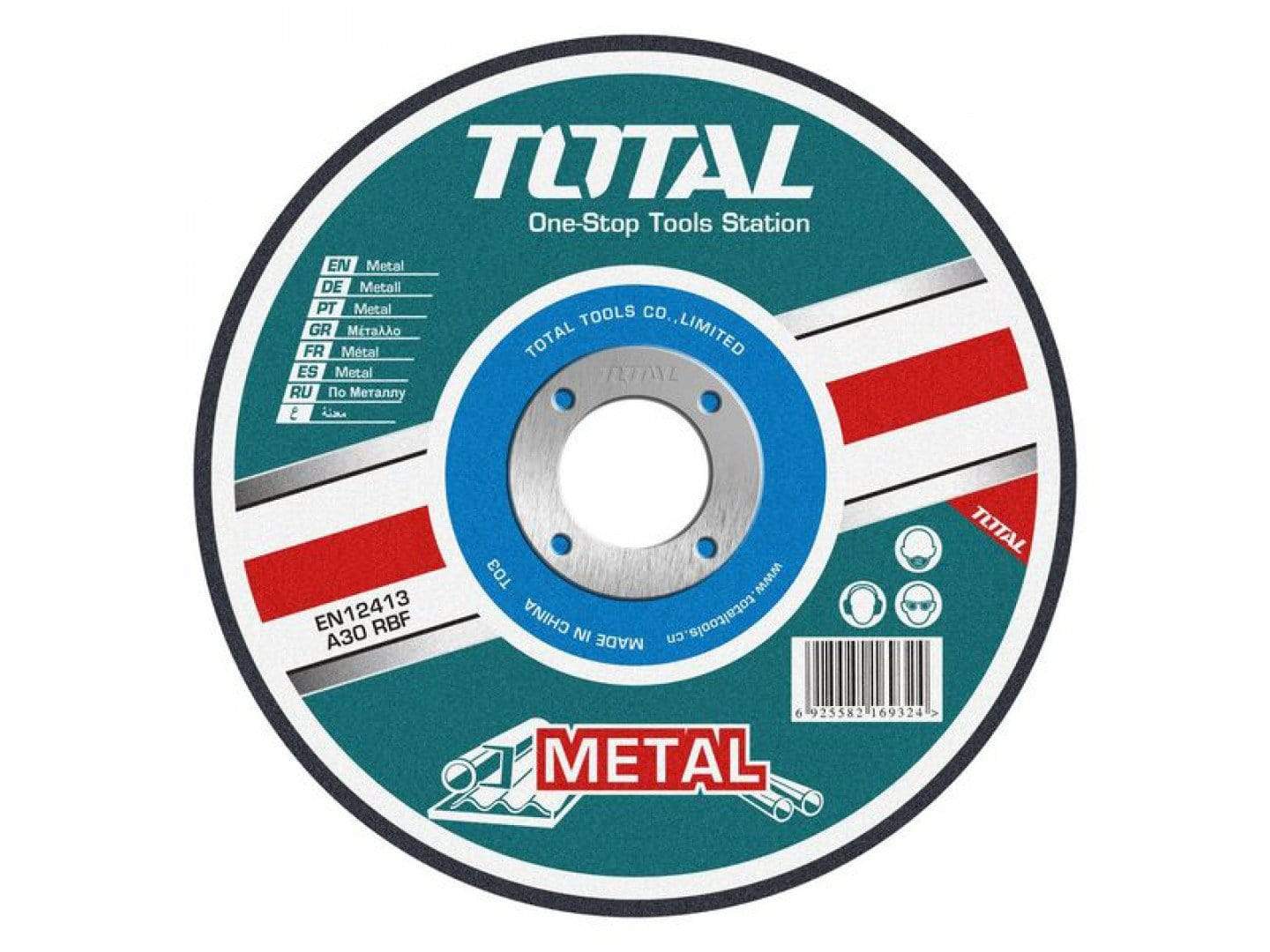 Total Abrasive Metal Cutting Disc 115 x 22mm - TAC2211153 | Supply Master | Accra, Ghana Tools Building Steel Engineering Hardware tool