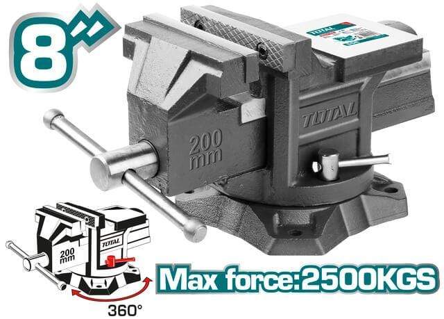 Total Bench Vice 6" 150mm - THT6166 | Supply Master | Accra, Ghana Tools Building Steel Engineering Hardware tool