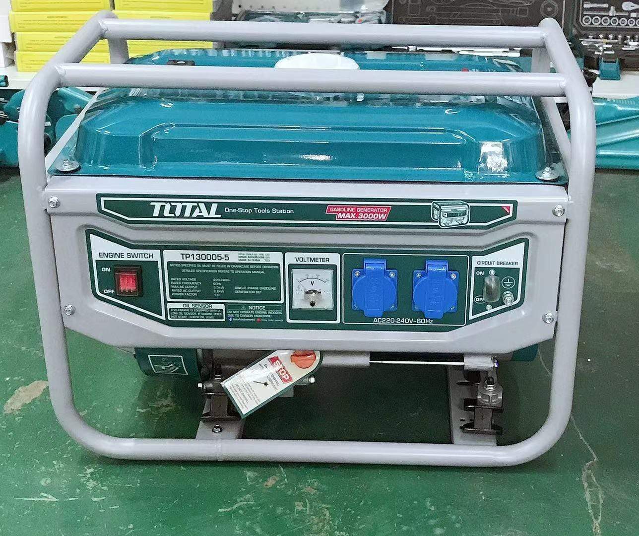 Total Gasoline Generator 3000W 7HP - TP130005 | Supply Master | Accra, Ghana Tools Building Steel Engineering Hardware tool