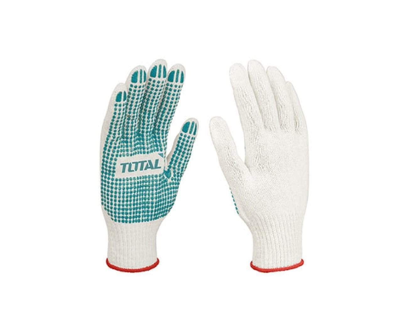Total Knitted & PVC dots Gloves - TSP11102 | Supply Master | Accra, Ghana Tools Building Steel Engineering Hardware tool