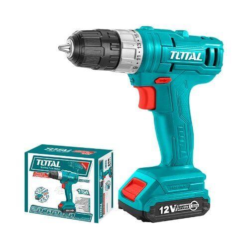Total Lithium-Ion Cordless Drill 12V - TDLI1221 | Supply Master | Accra, Ghana Tools Building Steel Engineering Hardware tool