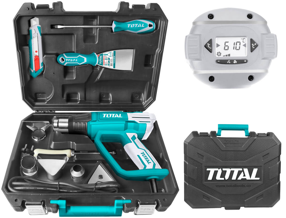 Total Professional Heat Gun 2000W - TB20062 | Supply Master | Accra, Ghana Tools Buy Tools hardware Building materials