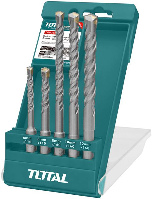 Total SDS Plus Hammer Drill Bit Set - TAC190501