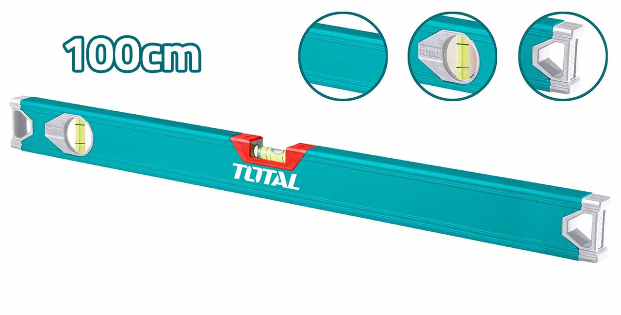 Total Spirit Level 40cm & 100cm - TMT24036 & TMT210036 | Supply Master | Accra, Ghana Tools Building Steel Engineering Hardware tool