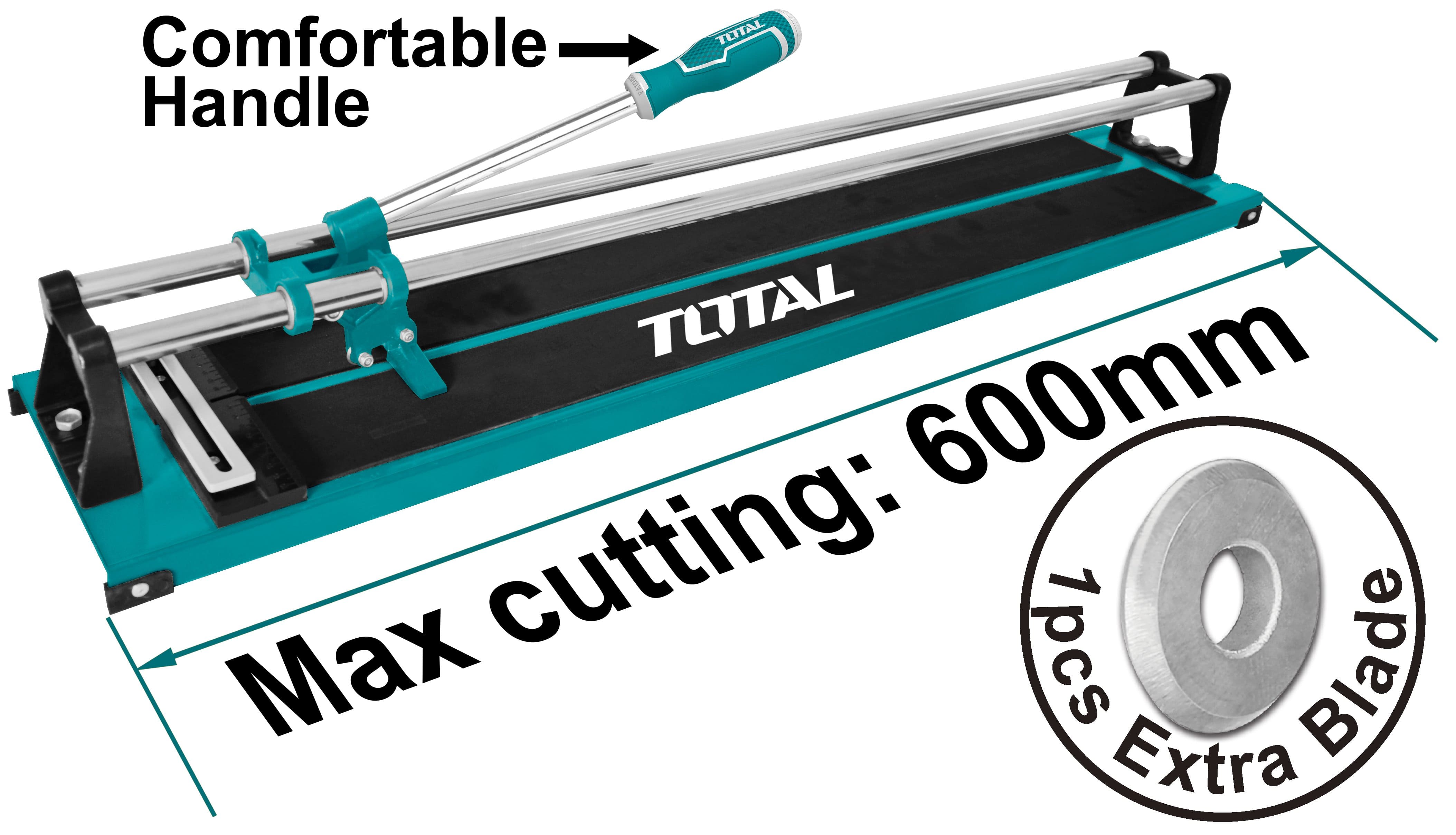 Total Tile Cutter 600mm - THT576004 | Supply Master | Accra, Ghana Tools Building Steel Engineering Hardware tool