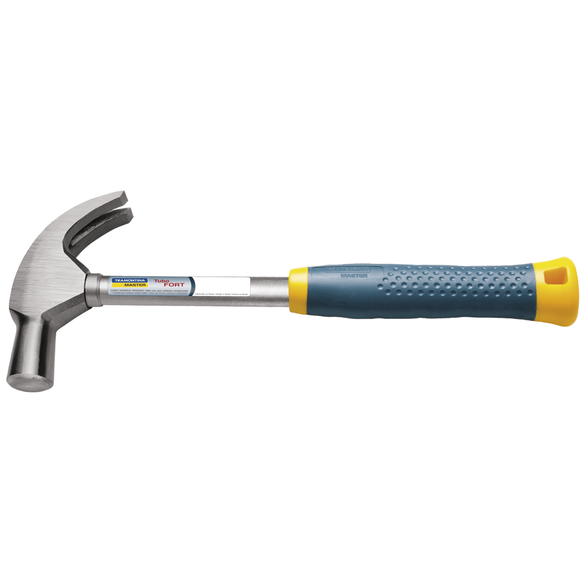 Tramontina Polished Tubular Steel Handle Claw Hammer 4.5KG