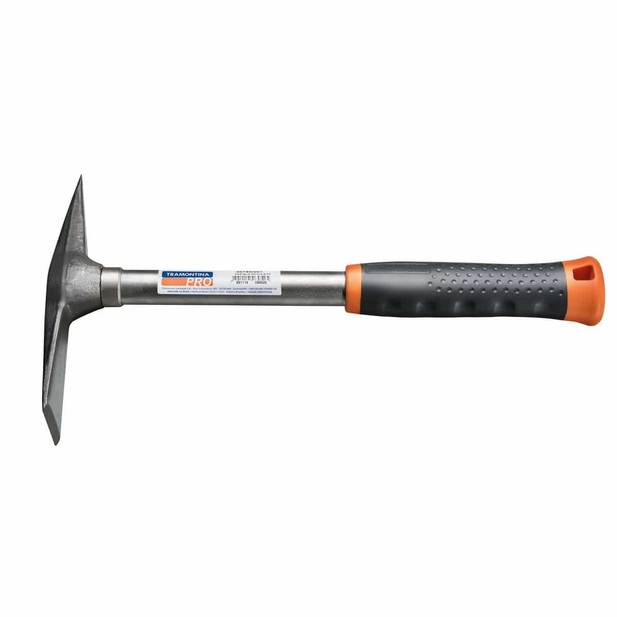 Tramontina Flat and Pointed Head Tubular Handle Hammer 500g